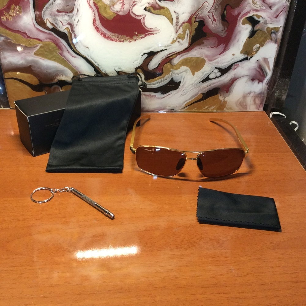 Men's "18k Boston" Polarized Sunglasses